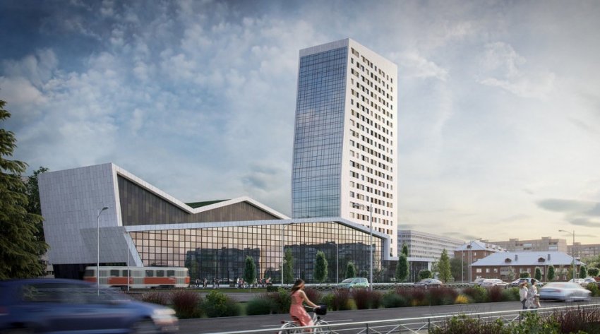 Представлен проект жилой высотки в сквере на проспекте Ветеранов - «Свежие новости строительства»