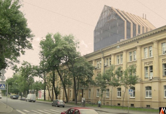 «Сталинку» на Большом Сампсониевском расширят офисным «объектом науки» - «Свежие новости строительства»