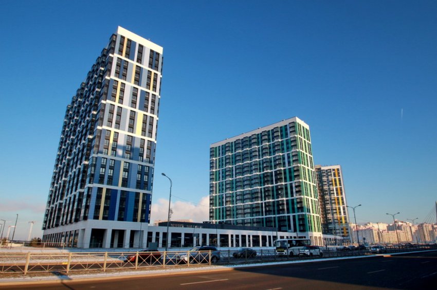 Legenda возвела жилой дом на изгибе проспекта Героев - «Свежие новости строительства»