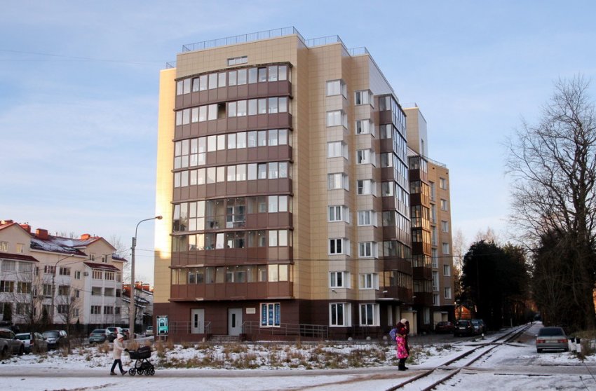 На Новосельковской вдоль детской железной дороги построили жилой дом - «Свежие новости строительства»