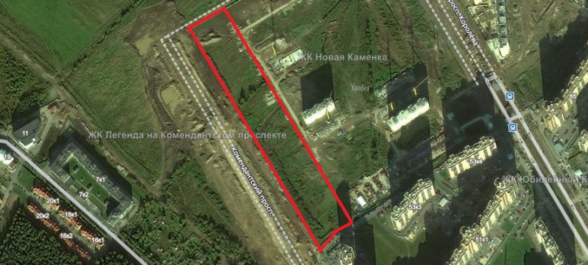 Вдоль строящегося участка Комендантского проспекта появится жилой комплекс - «Свежие новости строительства»