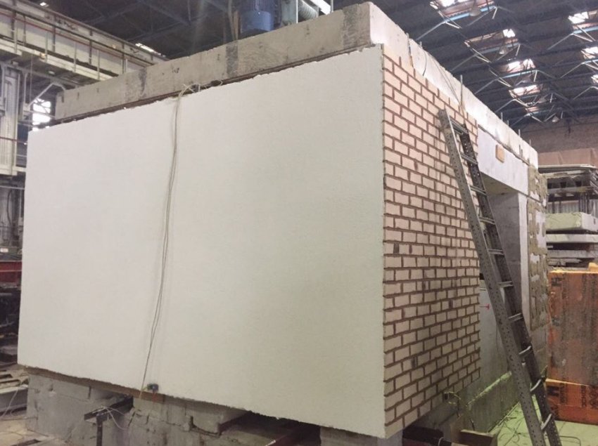 Динамические испытания на сейсмостойкость фасадных конструкций с теплоизолирующим слоем - «Строительные Материалы»