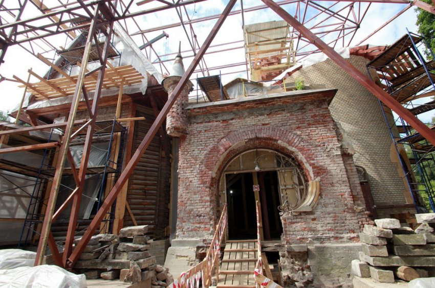 Капитальный ремонт дачи Гаусвальд на Каменном завершится в 2019 году - «Свежие новости строительства»