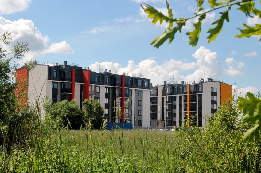 В Пушкине на Камероновской улице сдали еще четыре жилых дома - «Свежие новости строительства»