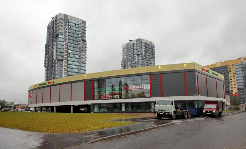 На Кушелевской дороге построили торговый центр - «Свежие новости строительства»