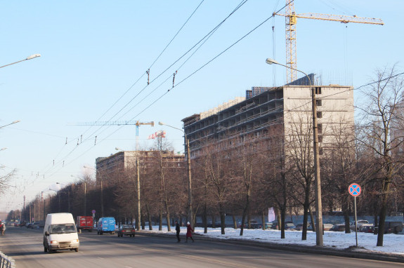 Межвузовское общежитие на Новоизмайловском сдадут в июне - «Свежие новости строительства»