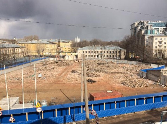 Завершился снос дореволюционного дома в Дегтярном переулке, 26 - «Свежие новости строительства»