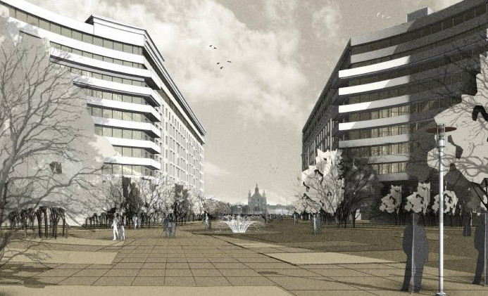 Завод на Свердловской застроят жильем, ориентированным на Смольный собор - «Свежие новости строительства»