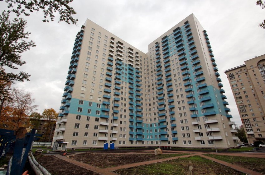 Во дворах на Московском шоссе сдали «спальную» жилую высотку - «Свежие новости строительства»