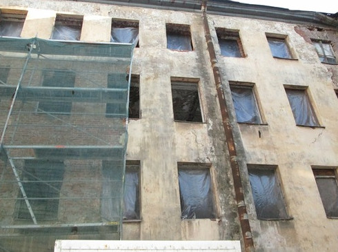 Началось восстановление флигелей дома Карелиных на Вознесенском, 41 - «Свежие новости строительства»