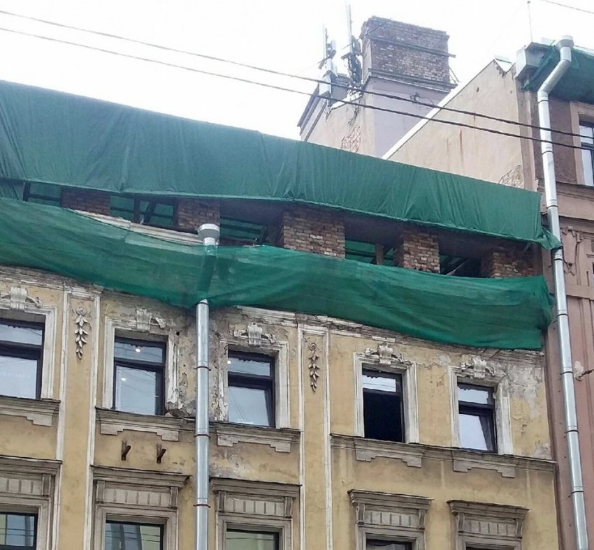 Здание на Гражданской на короткое время надстраивали этажом - «Свежие новости строительства»