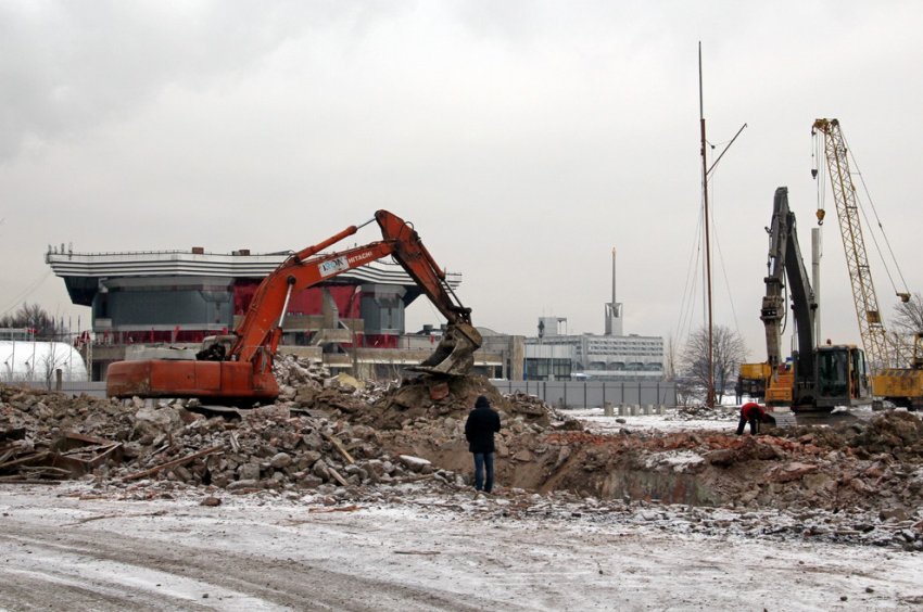 Участок на Шкиперском протоке зачистили под бизнес-центр Газпрома - «Свежие новости строительства»