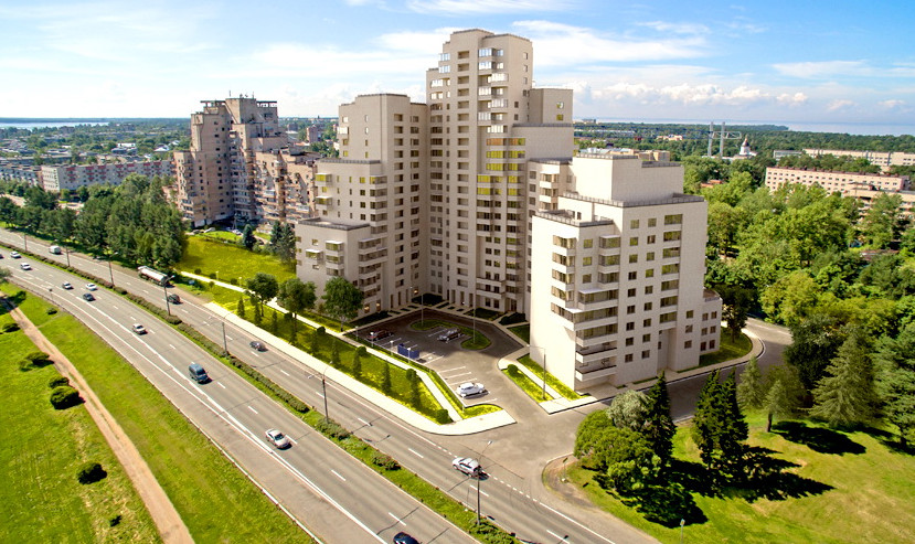 «Строительный трест» показал проект жилой высотки на въезде в Сестрорецк - «Свежие новости строительства»