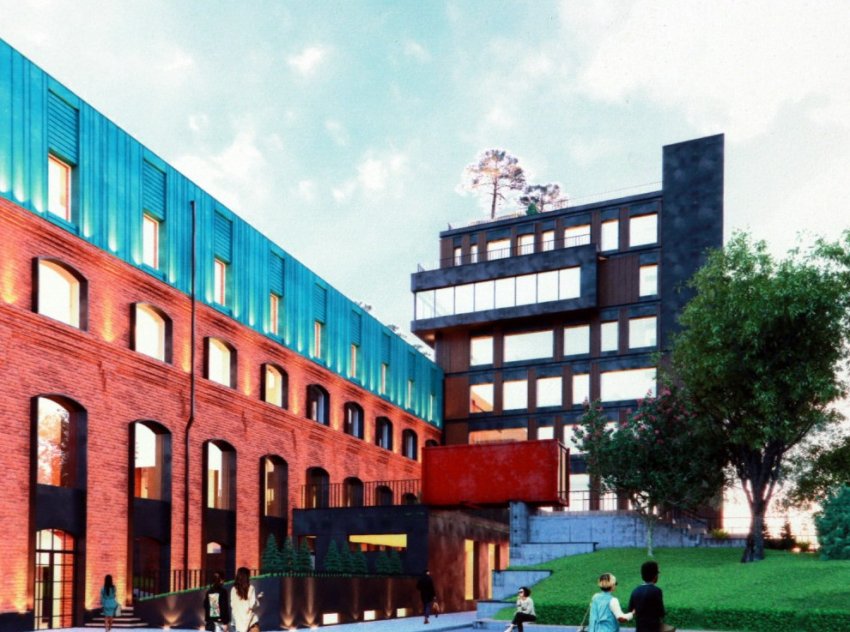 Старинное здание во дворах на Обводном надстраивают офисами - «Свежие новости строительства»