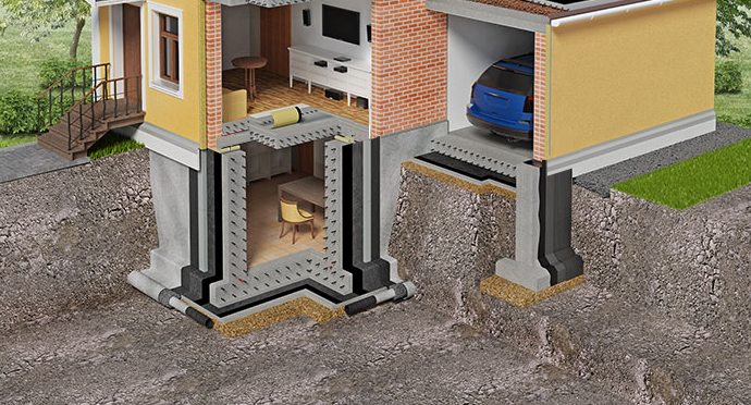 Гидроизоляция подземных конструкций частного дома - «Технологии строительства»