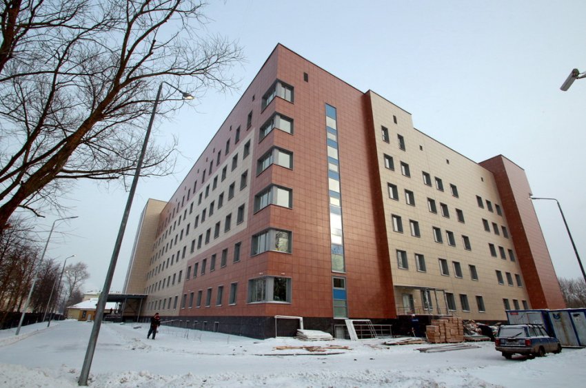 В составе горбольницы в Колпине построили новый корпус - «Свежие новости строительства»