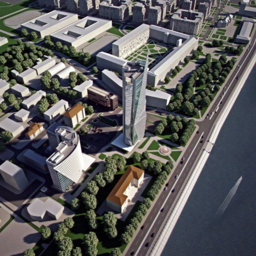 На Октябрьской набережной построят высотку в виде упрощенного паруса - «Свежие новости строительства»