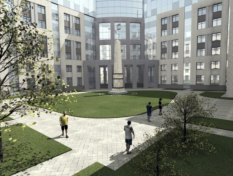 Новая клиника ВМА на улице Короткова будет видна с Дворцовой набережной - «Свежие новости строительства»