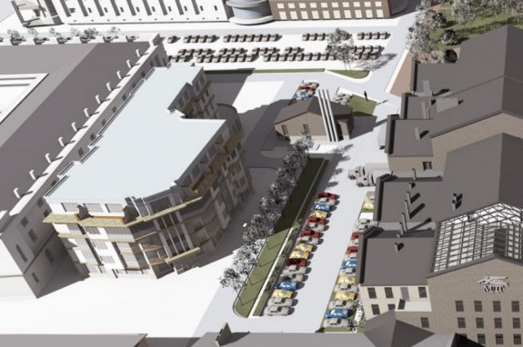 Рядом с МДТ у Багратионовского сквера может появиться жилой дом - «Свежие новости строительства»