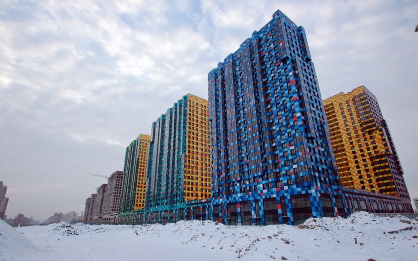 Legenda сдала первую очередь разноцветного «муравейника» на Комендантском - «Свежие новости строительства»