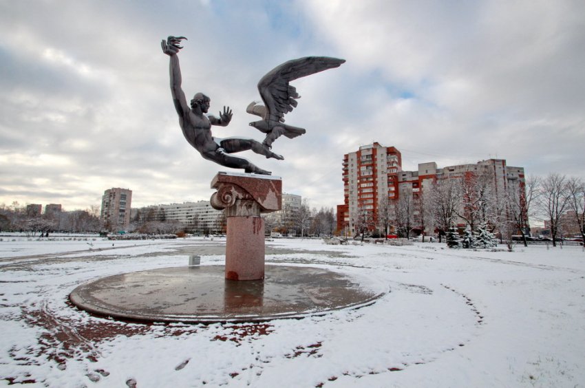 Прометея на проспекте Просвещения «откроют» через полгода после установки - «Свежие новости строительства»