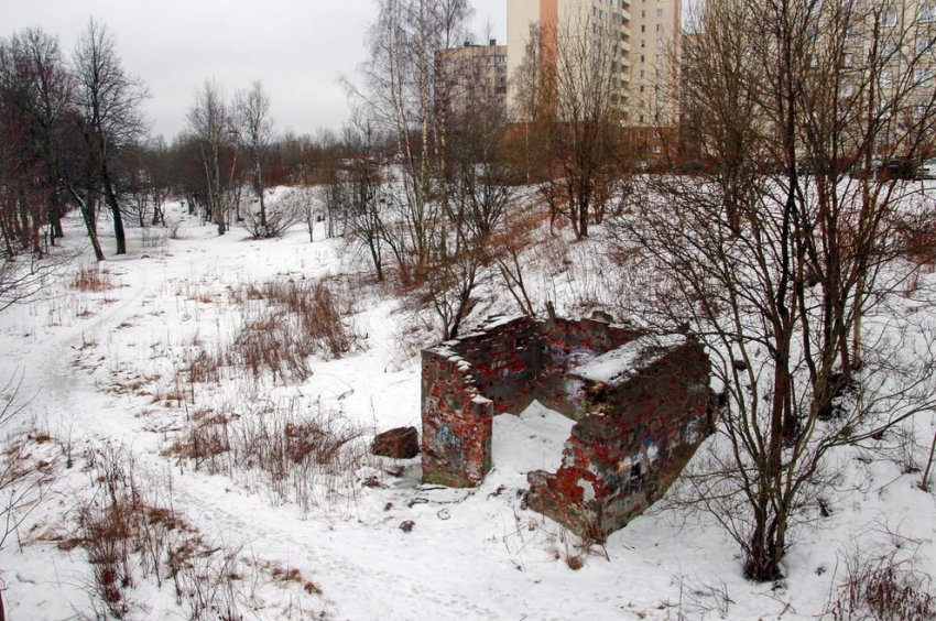 Кирпичную руину на берегу Славянки снесли как самовольную - «Свежие новости строительства»