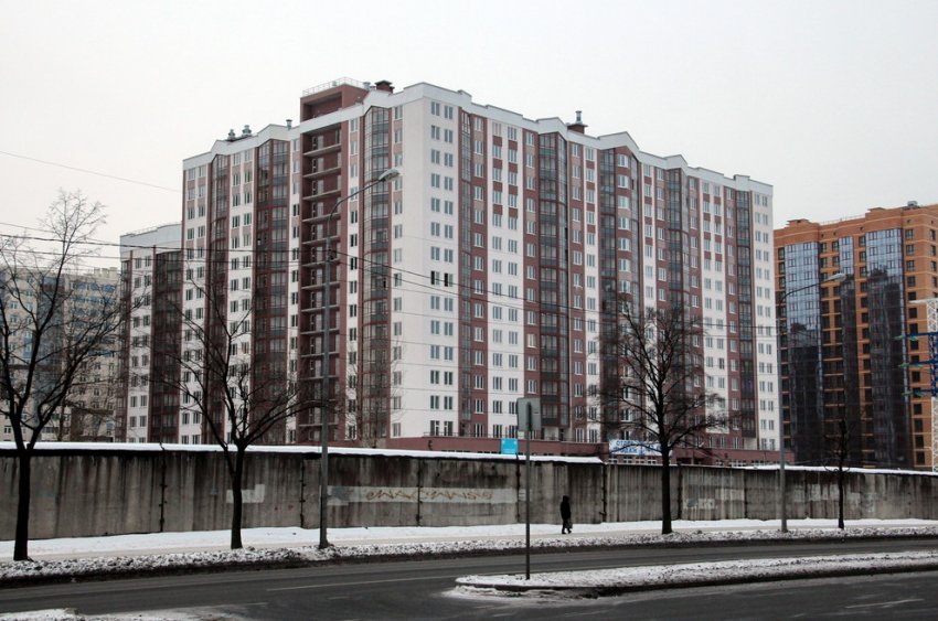 На проспекте Маршала Блюхера завершили жилую 16-этажку - «Свежие новости строительства»