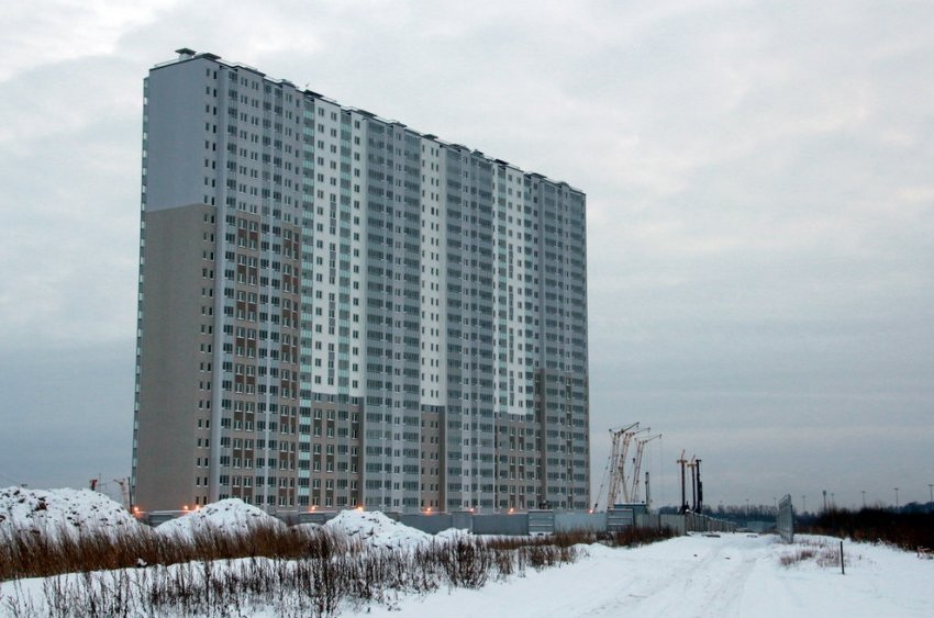 На Муринской дороге у Деревни Рыбацкое сдали два жилых дома - «Свежие новости строительства»