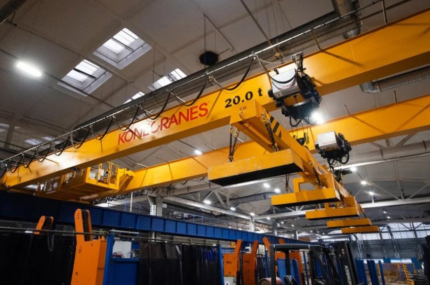 Завод «Пейкко» наращивает мощности с помощью кранов Konecranes - «Технологии строительства»