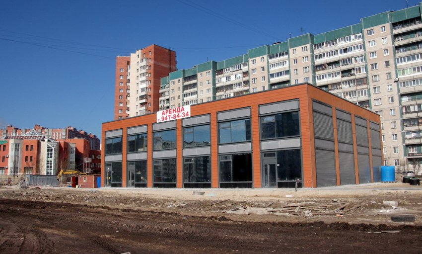 На Коллонтай построили «поликлинику» и сдают помещения в аренду - «Свежие новости строительства»
