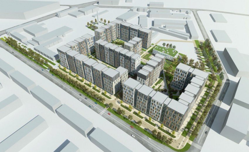 Жилой квартал на Новолитовской улице будет «муравейником» - «Свежие новости строительства»