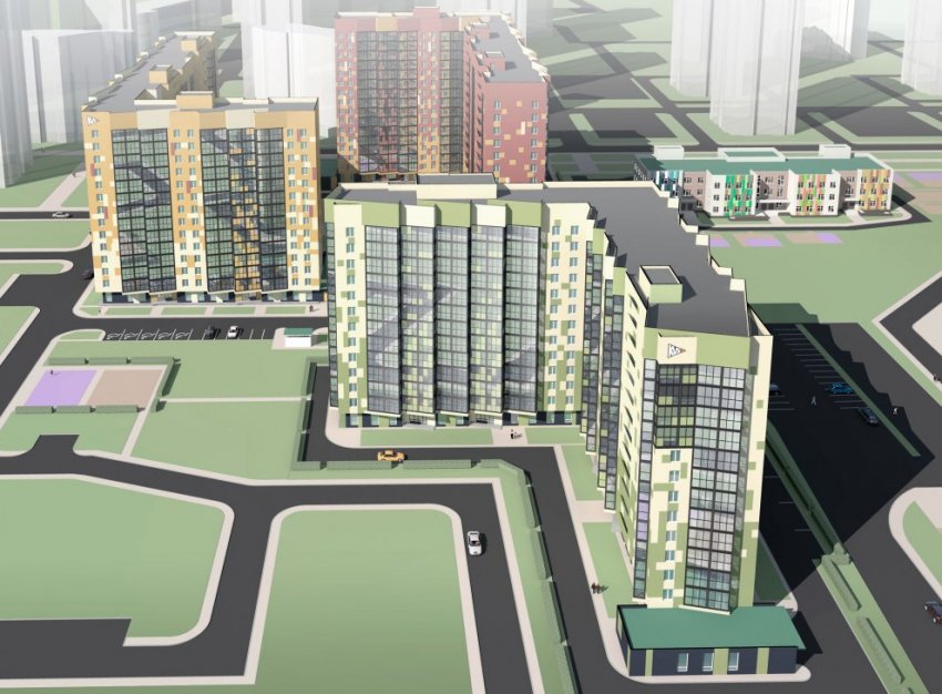 «КВС» построит на проспекте Маршала Блюхера жилые дома в виде буквы Г - «Свежие новости строительства»