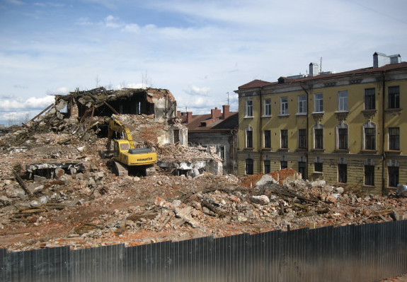 В Выборге снесен квартал исторических зданий - «Свежие новости строительства»