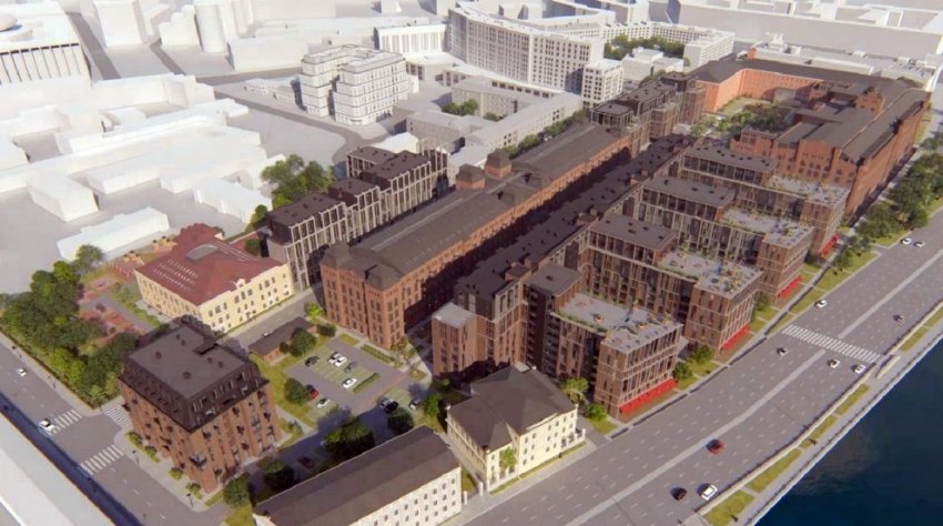 Представлен новый проект жилого комплекса на Синопской набережной - «Свежие новости строительства»