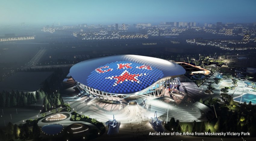 Выбран окончательный проект ледового дворца на проспекте Гагарина - «Свежие новости строительства»