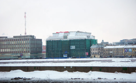 Бизнес-центр на Синопской набережной, 22, хотят достроить весной - «Свежие новости строительства»