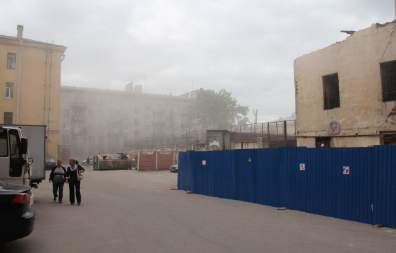 Начался снос флигелей типографии Маркса на Измайловском - «Свежие новости строительства»