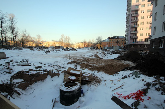 «Охта-модерн» на Большой Охте обещают достроить в 2014 году - «Свежие новости строительства»