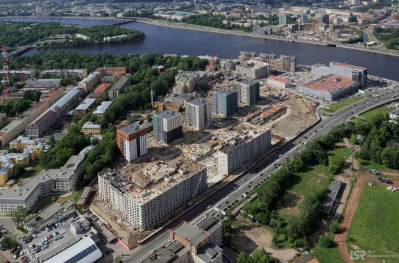 Торчащая в створе Чапыгина высотка от ЛСР сдана вместе с «соседями» - «Свежие новости строительства»