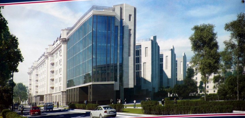 На Черниговской улице под бизнес-центр и отель сносят НПО «Феррит» - «Свежие новости строительства»