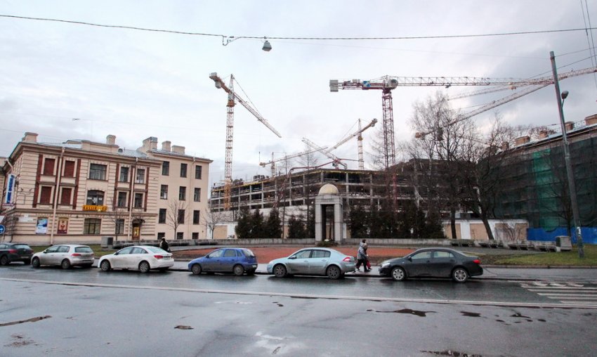 Прокуратура: строительство клиники ВМА на улице Короткова идет незаконно - «Свежие новости строительства»