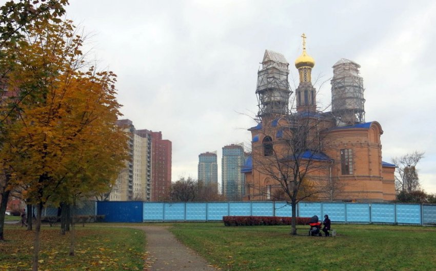 Рождественский храм в Рыбацком могут достроить летом 2016 года - «Свежие новости строительства»