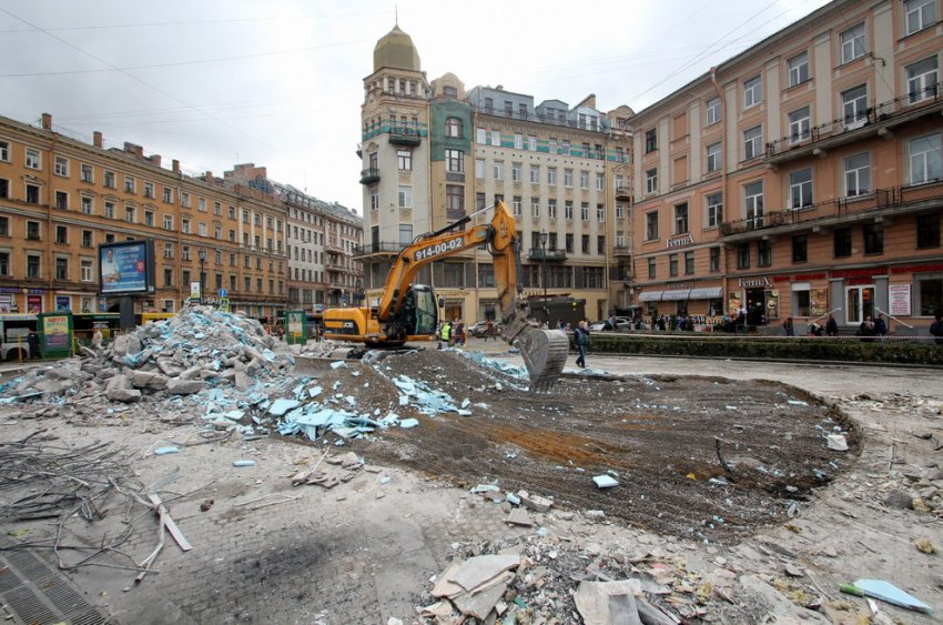 Все павильоны на Сенной площади снесут до конца октября - «Свежие новости строительства»