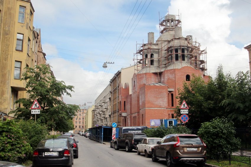 В 2016 году хотят сдать Ксеньевскую церковь на Лахтинской - «Свежие новости строительства»