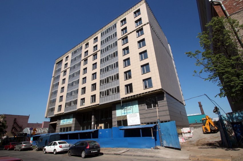 Жилой дом простых форм на 24-й линии В. О. достроят к 2017 году - «Свежие новости строительства»