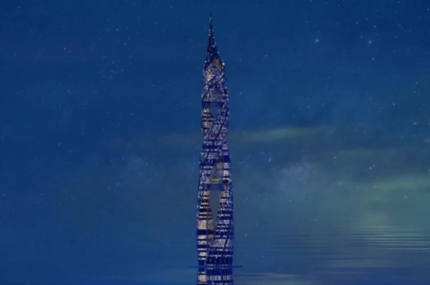 «Газпром» представил проект 555-метрового небоскреба «Лахта Центр-3» - «Недвижимость»