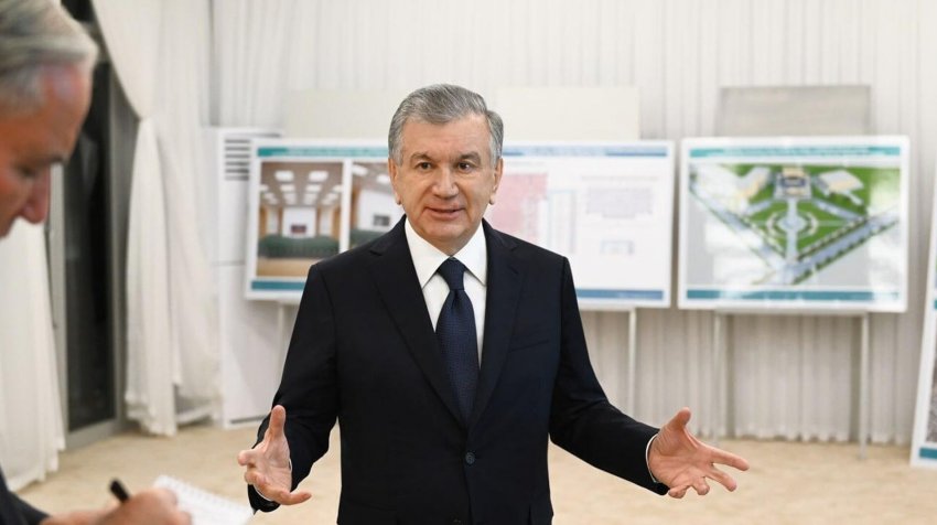 Мирзиёеву представили проект строительства городка Аль-Хорезми — фото - «Свежие новости строительства»