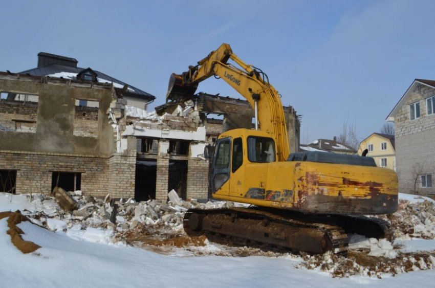 Строительная компания сносит дом, построенный костромичом - «Недвижимость»