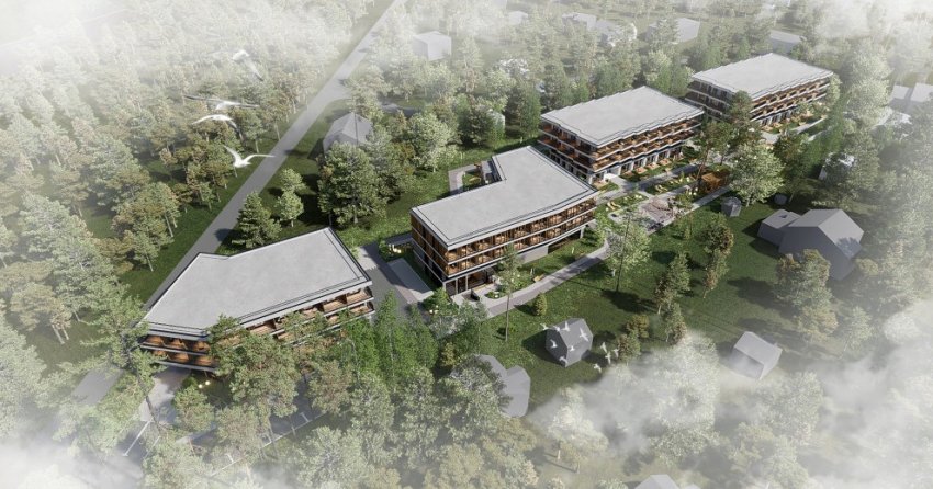 Часть Дома творчества композиторов в Репине застроят санаторием - «Свежие новости строительства»