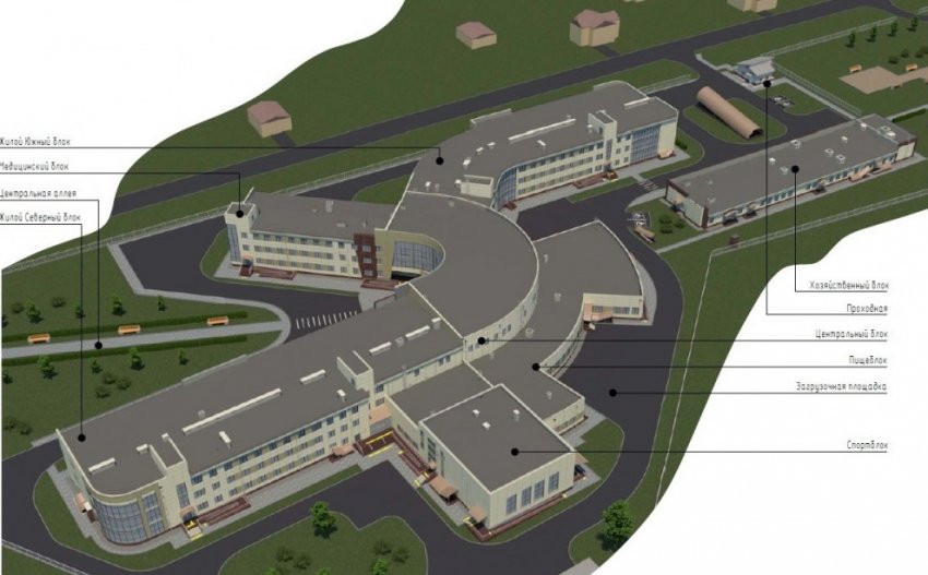 Представлен проект психинтерната на Пограничной Федоровской дороге в Павловске - «Свежие новости строительства»